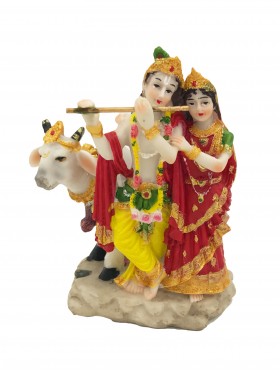 5.5" Krishna, Radha and Nandi